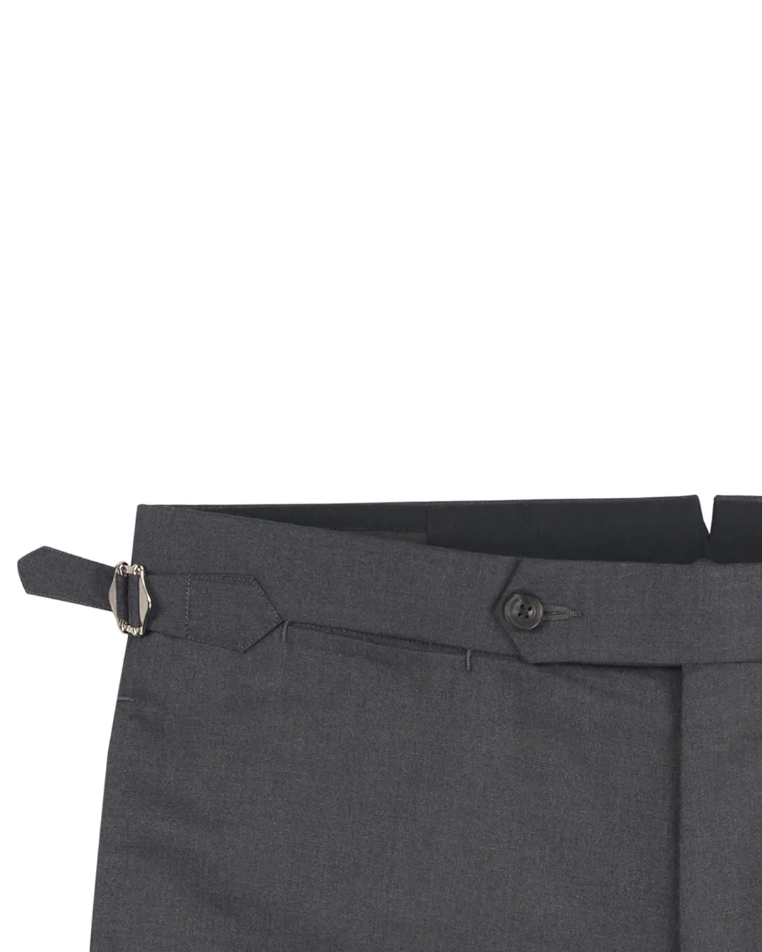 VBC Plain Charcoal Grey Twill Pants