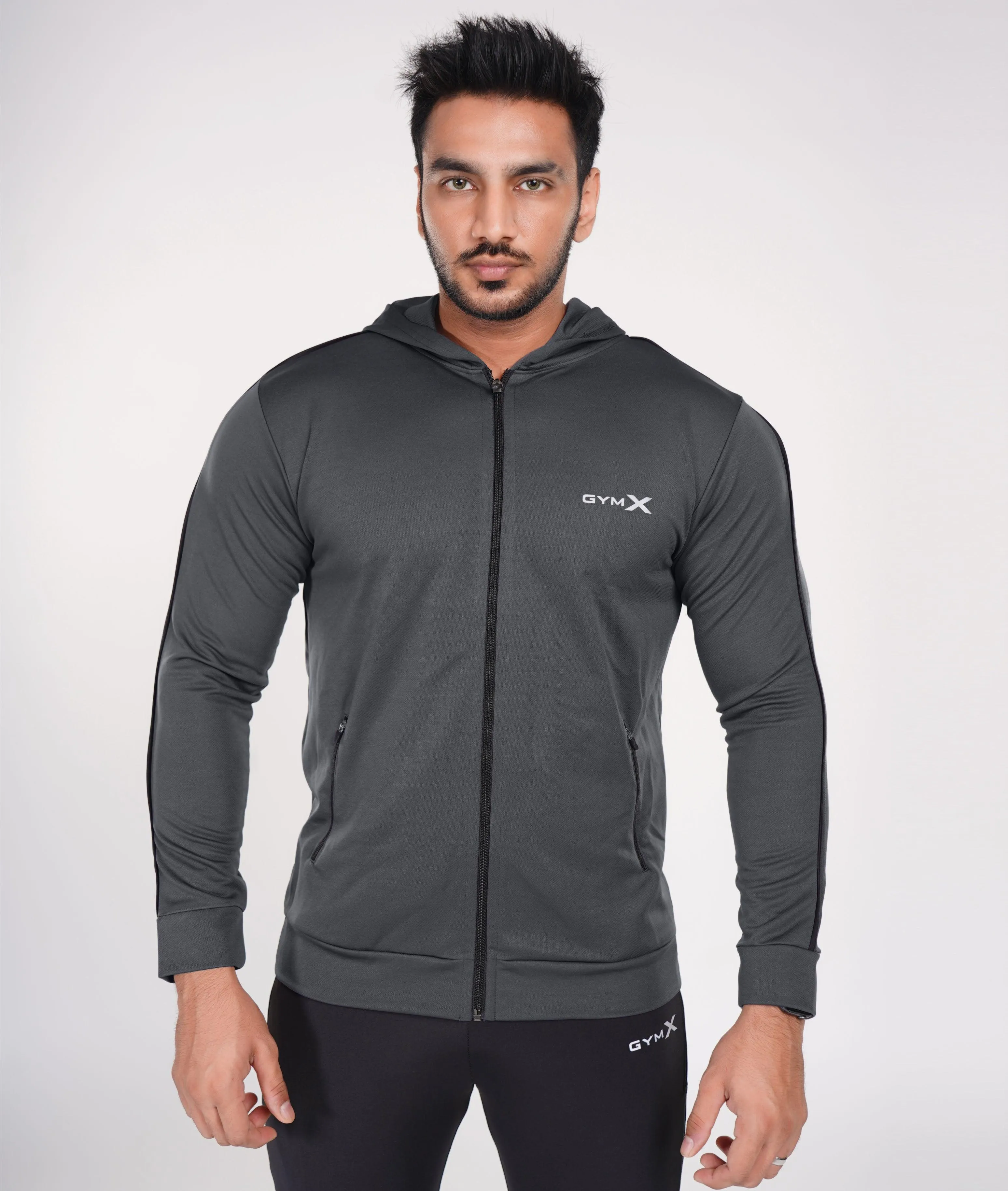 Venge Carbon Grey GymX Hoodie - Sale