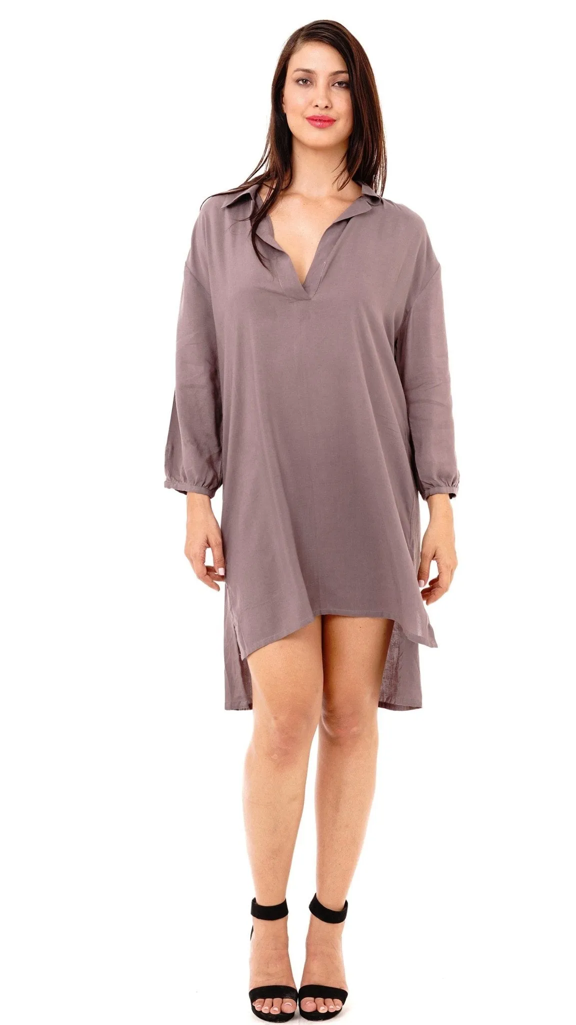 Veronica Loose Fitting Shirt Dress