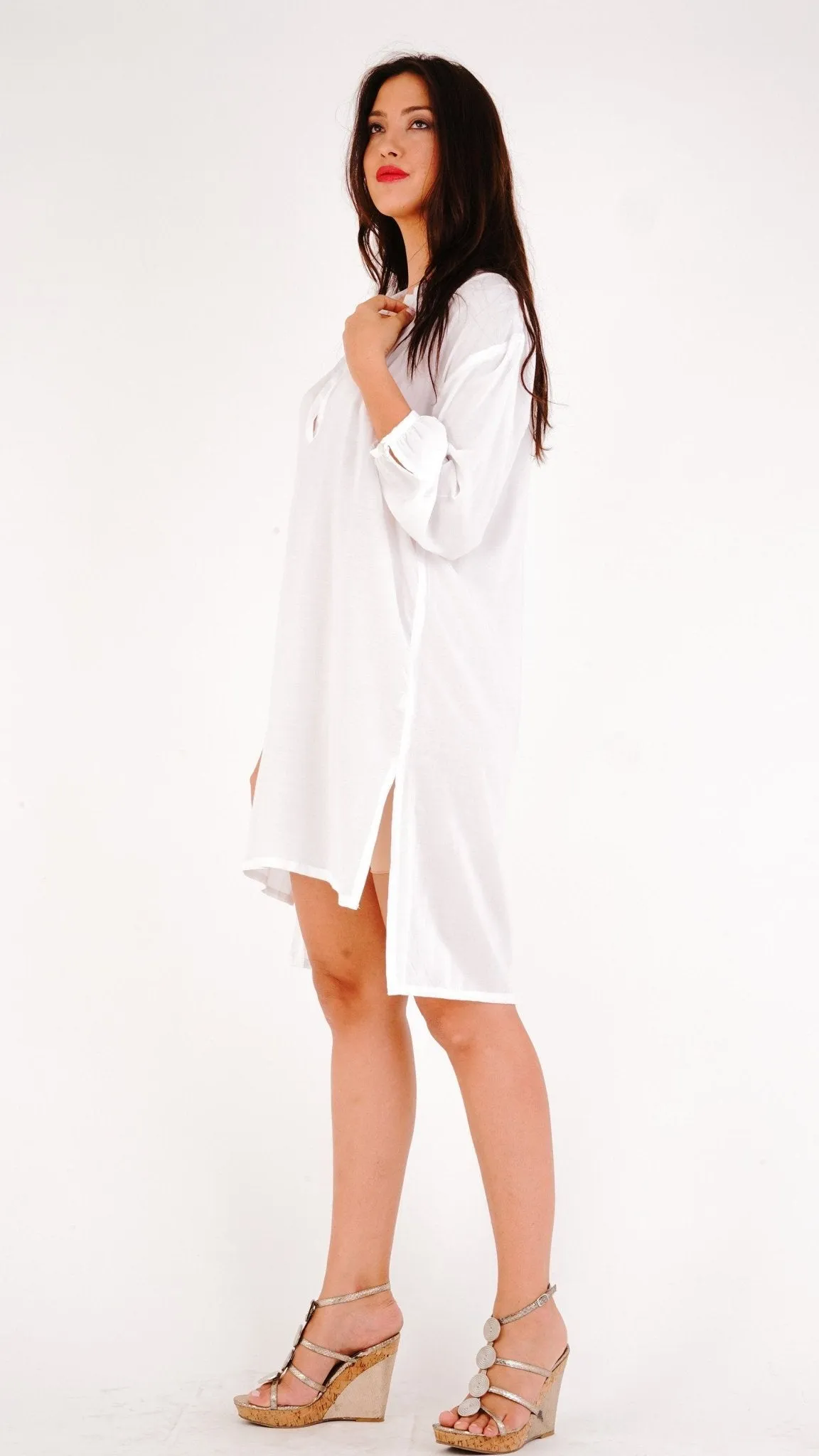 Veronica Loose Fitting Shirt Dress