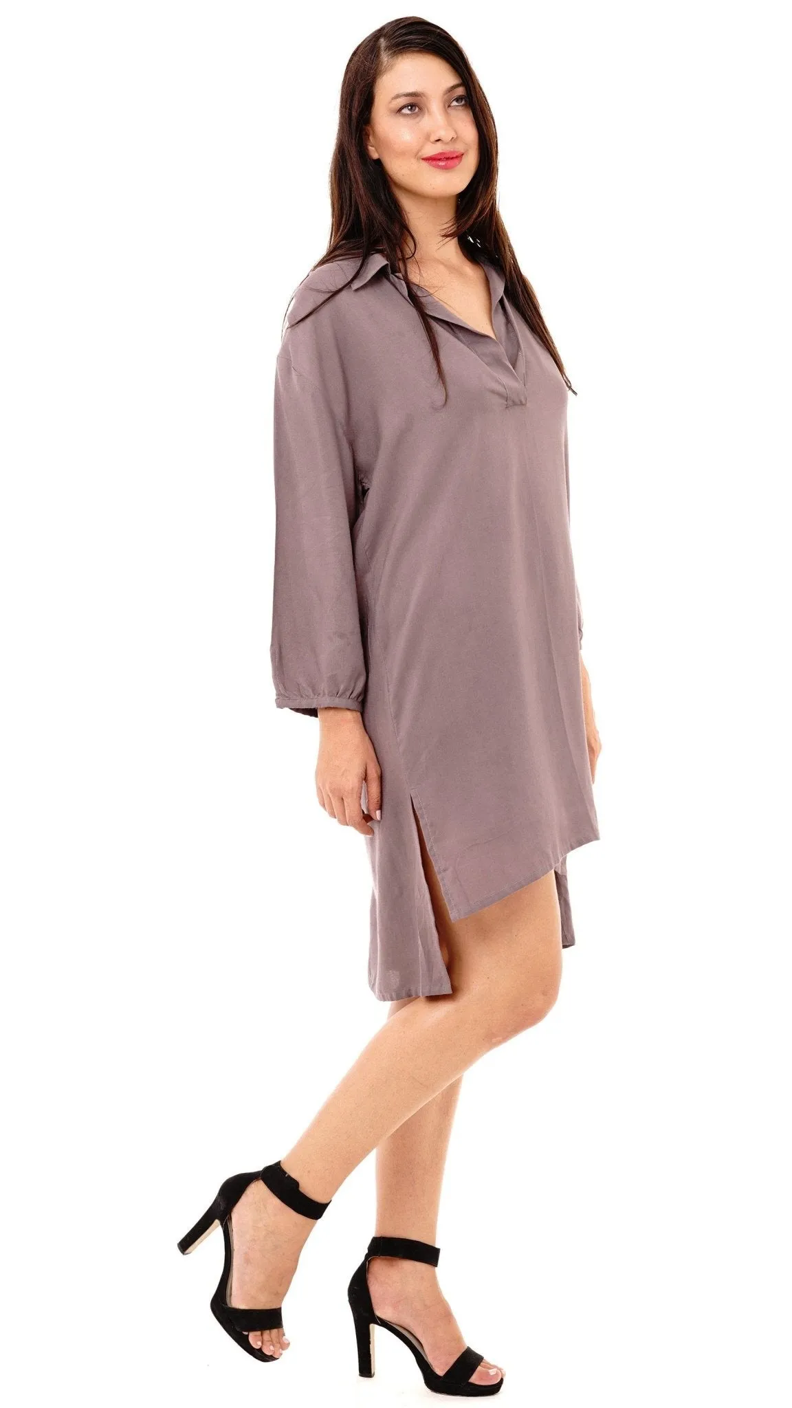 Veronica Loose Fitting Shirt Dress