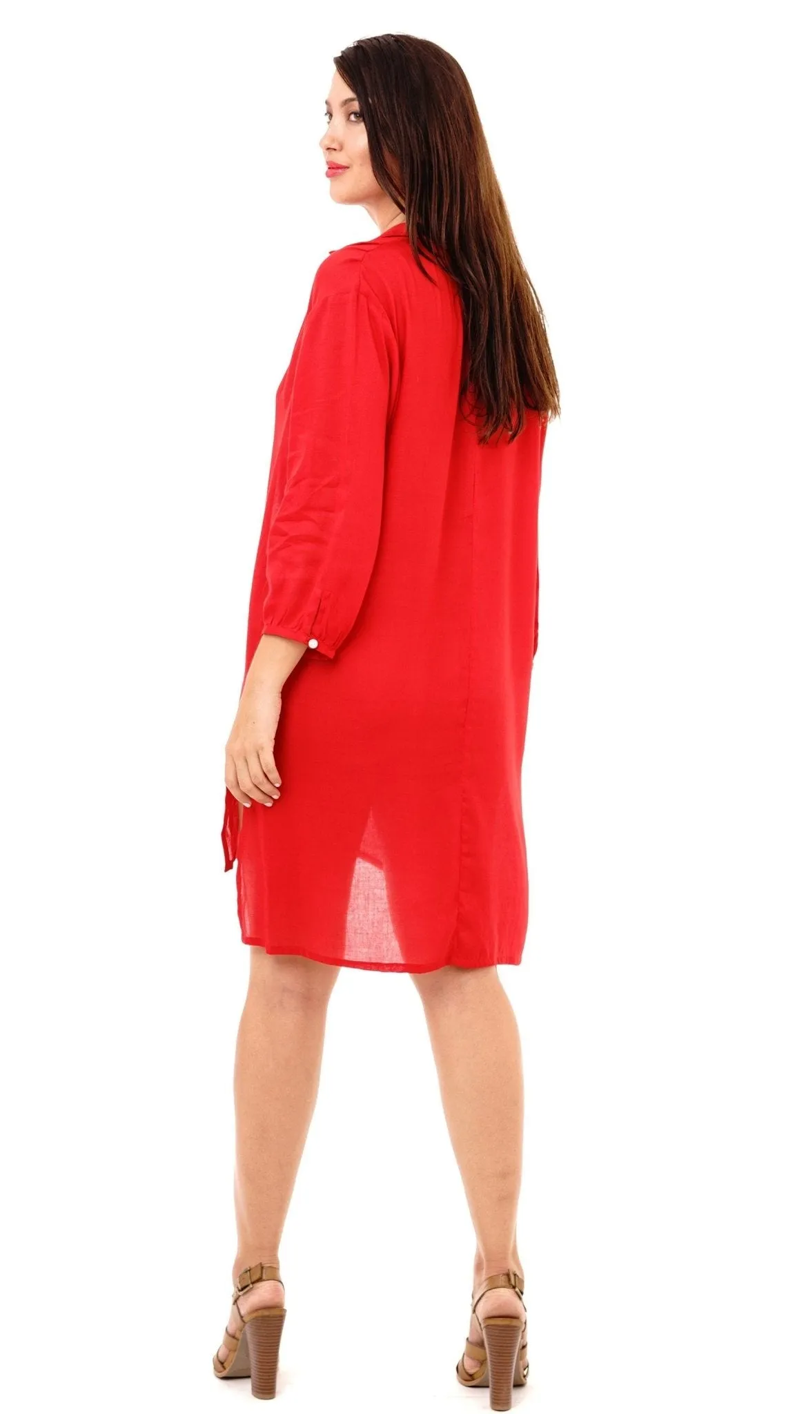 Veronica Loose Fitting Shirt Dress