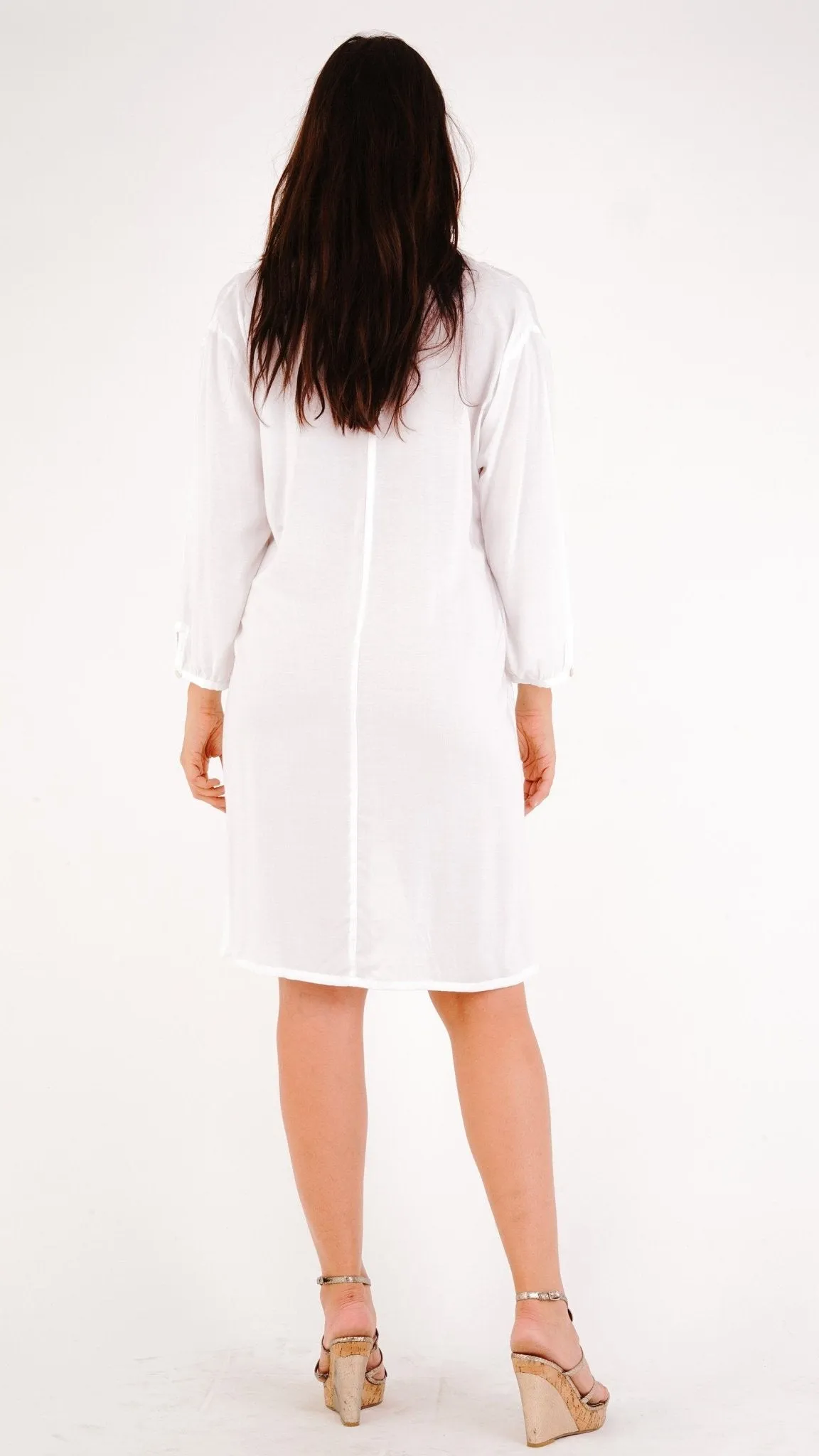 Veronica Loose Fitting Shirt Dress