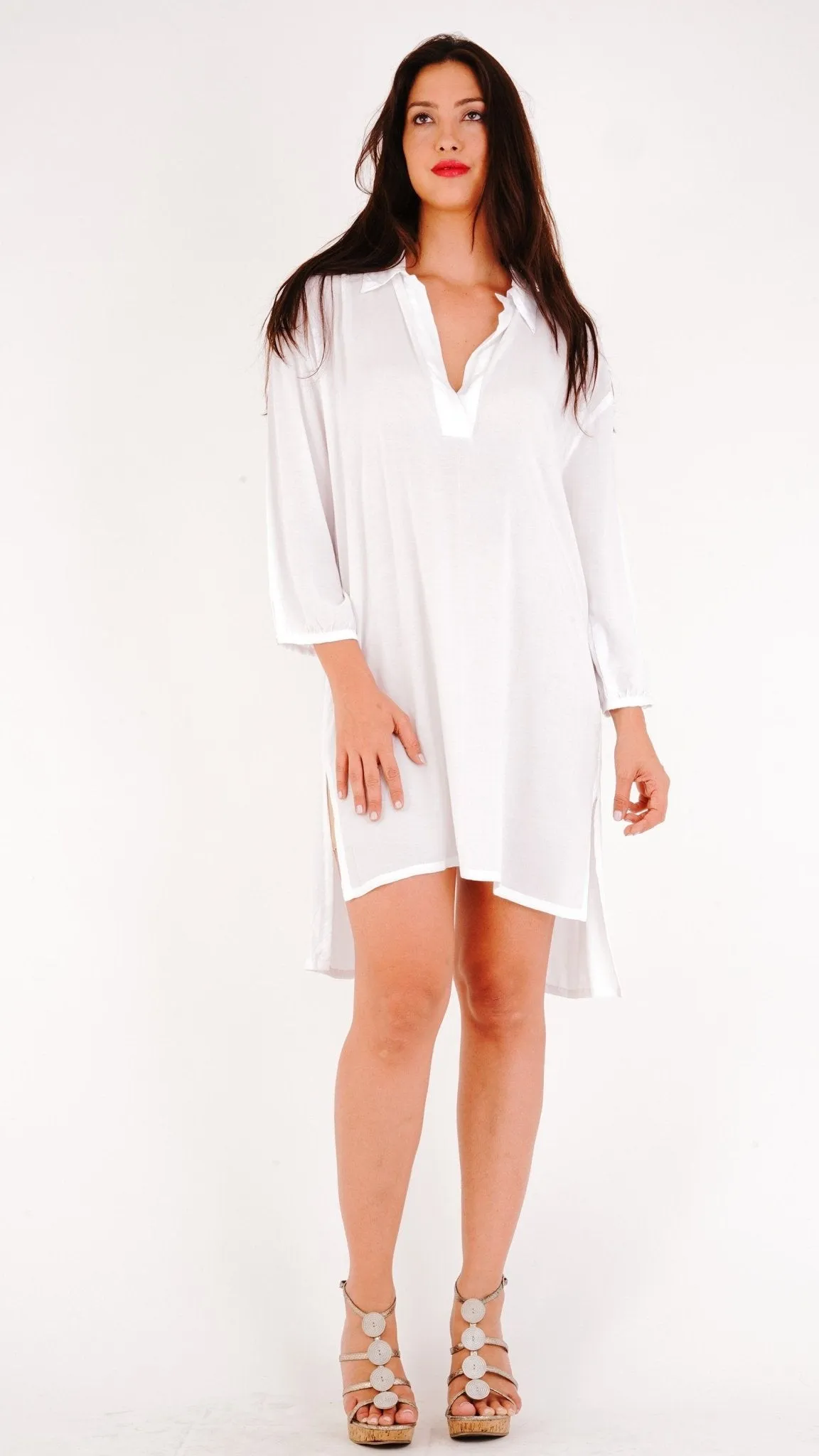 Veronica Loose Fitting Shirt Dress