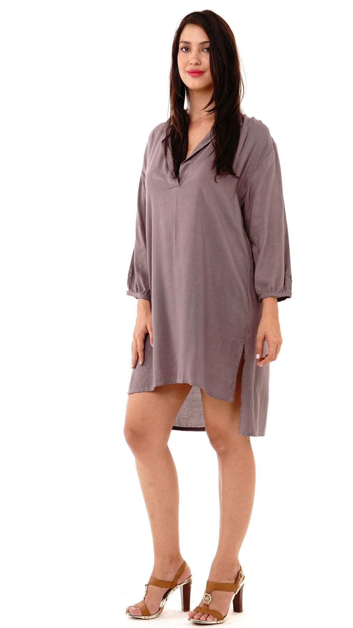 Veronica Loose Fitting Shirt Dress