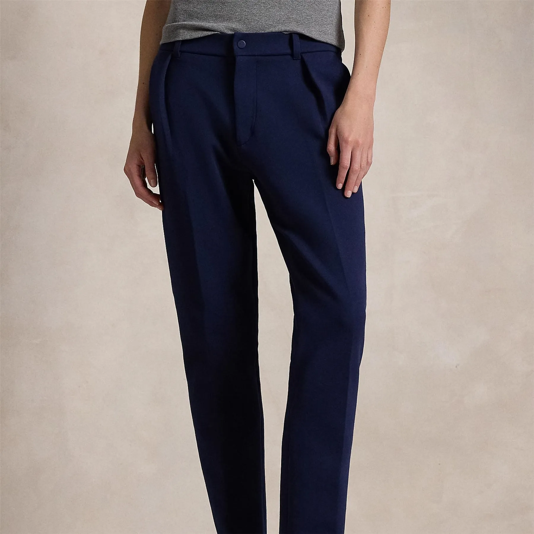 Womens RLX Double Knit Tech Pants Refined Navy - AW24