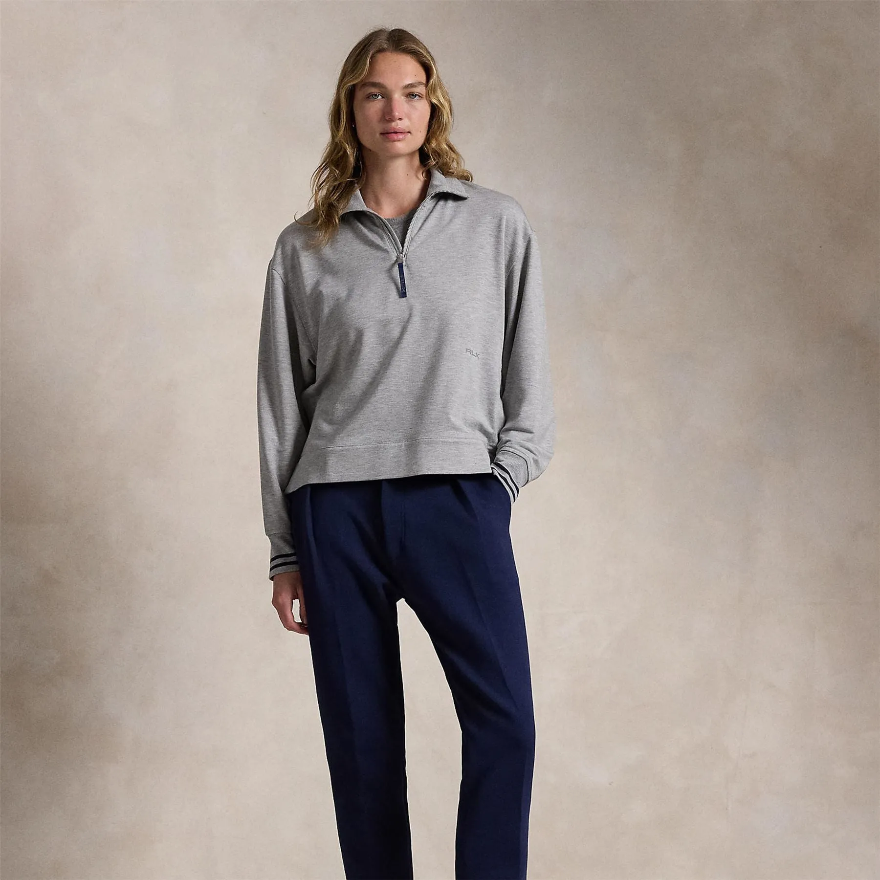 Womens RLX Double Knit Tech Pants Refined Navy - AW24