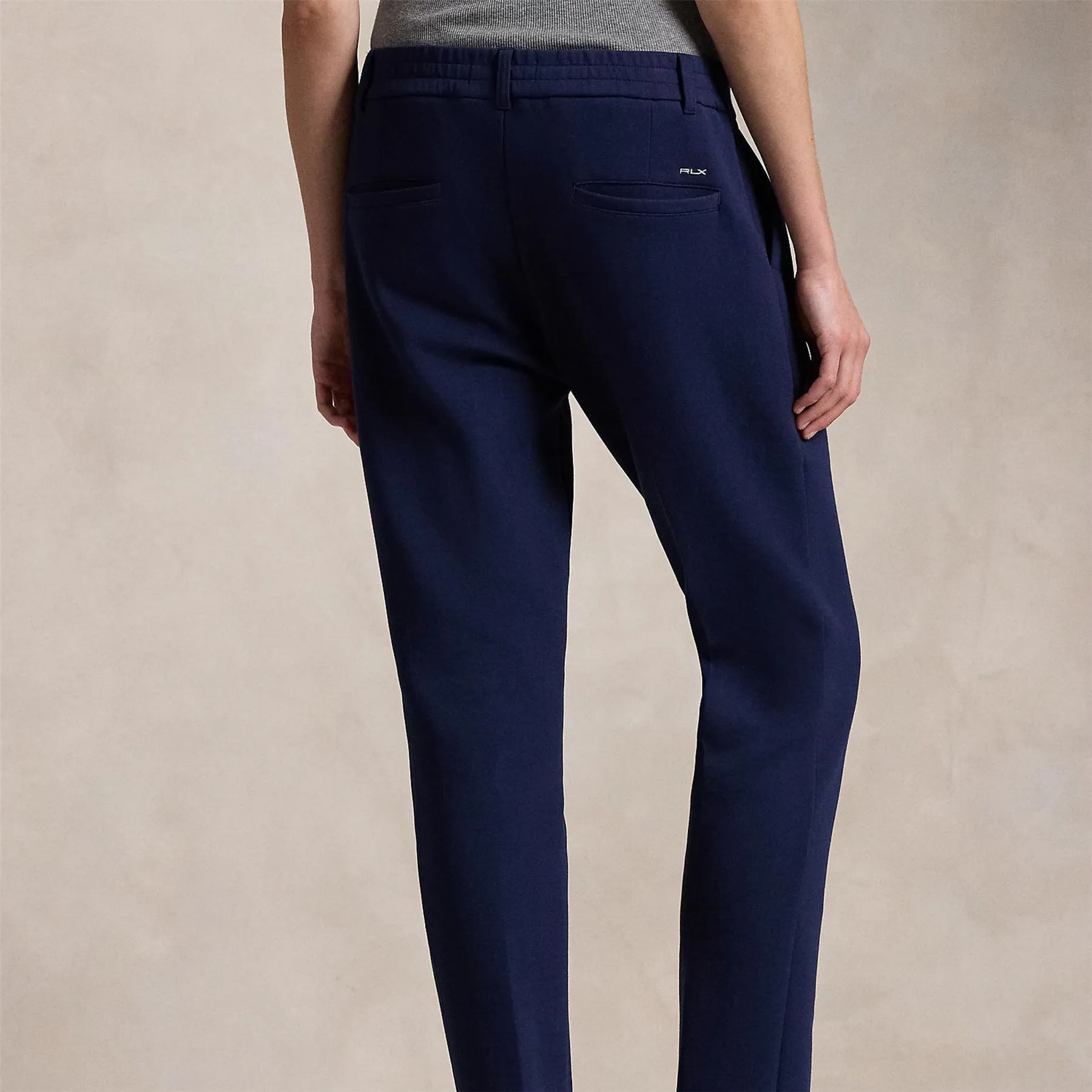 Womens RLX Double Knit Tech Pants Refined Navy - AW24