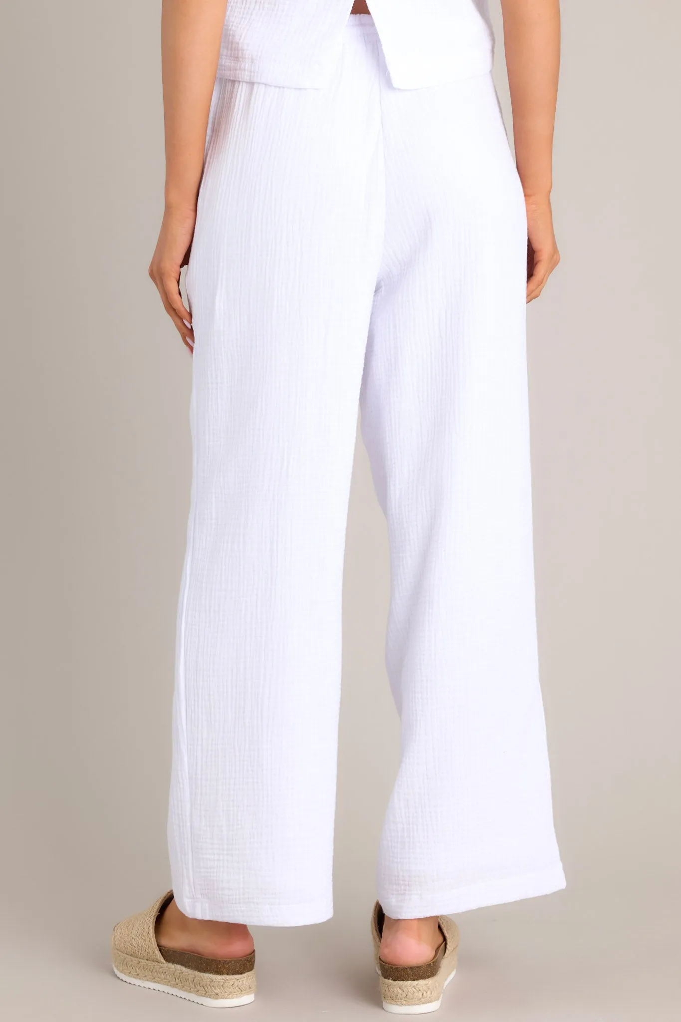 Z-Supply Bondi White Gauze Pants